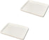 Tetra-Teknica Less is More Series SD-2P Porcelain Soap Dish, Color White, 2 per Pack