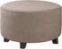 GAMUKAI Stretch Ottoman Slipcover Round Furniture Protector Fits 24"-29" Dia, for Footrests, Storage