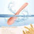 16 Pcs Unbreakable Wheat Straw Spoon Set, 6 Inches Ramen Spoons, Portable Small Spoons for Kids and Adults (8 Colors)