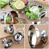 DOITOOL 2PCS Stainless Steel Ice Cream Bowls Set, Dessert Cups with Footed for Dessert, Sundae, Ice Cream, Fruit, Salad, Snack, Cocktail, Condiment (10 X 10 X 6.5 CM) by DOITOOL