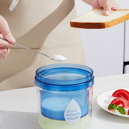 HAMAPI Dry Yogurt Maker Strainer Greek Yogurt Strainer with Ultra Fine Stainless Steel Filter Reusable Yogurt Filter