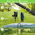 Feblomst 78" 4/5 Hummingbird 5-Prong Shepherds Hooks, Bird Feeder Pole for Outdoor, Thick Feeders Stand Heavy Duty