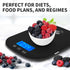 Smart Weigh 11 lb. Digital Kitchen Food Scale, Accurate Weight Scale with 5-Unit Modes for Baking and Meal Prep