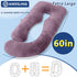 60 inch) Shredded Memory Foam Body Pillow, Pregnancy Pillows for Sleeping, Maternity Pillow for Pregnant Women, Memory