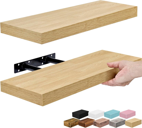 Sorbus Floating Shelves for Wall 16 Inch Floating Shelf for Kitchen, Bedroom,