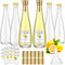 Maxcheck 6 Set 11 oz 330 ml Lemoncello Glass Wine Bottles Set