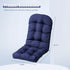 Gollense Adirondack Chair Cushion Rocking Chair Cushions High Back Patio Chair Pad for Indoor/Outdoor Water-Resistant