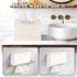 Noafocks Tissue Box Cover Holder Compatible with Kleenex Disposable Paper Hand TowelsWood Hand Towels Cover Paper Towel