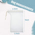 Shappy Compost Tea Bag, Pump Strainer Mesh Filter Bag with Drawstring, 600 ?m for Preventing Clogging (10 Pieces)
