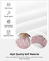 Sparkle Positive Energy Text Office Chair Cover, Stretch Elastic Universal Computer Chair Covers, Pink Background
