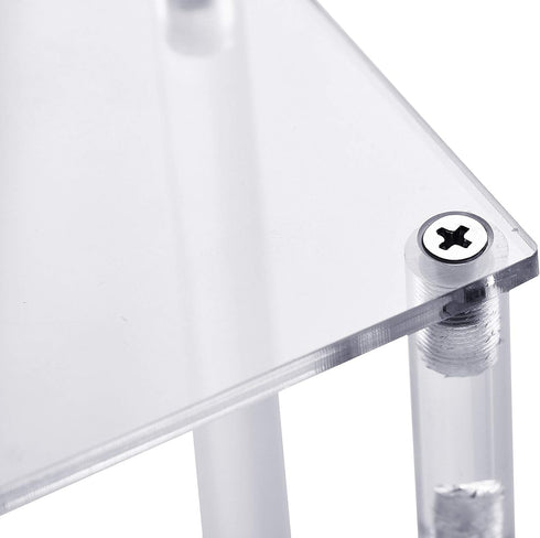 3-Tier Clear Acrylic Cupcake Stand for Display and Organization