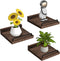 RYOFOBETTO Small Floating Shelf, 6X6 Inches Farmhouse Wall Shelves for Living Room,