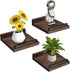 RYOFOBETTO Small Floating Shelf, 6X6 Inches Farmhouse Wall Shelves for Living Room,