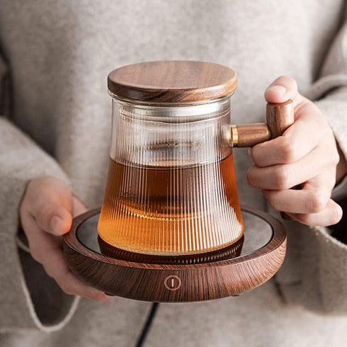 KRGMNHR 36W 3-Temp Settings, Coffee Mug Warmer, Fastest Heating Temperature, Coffee Cup Warmer for Desk Auto Shut Off