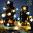 1 Pcs Ocean Beach Themed Sea Life Decorative String Lights 10 FT 30 LEDs, Starfish and Seashell Design for Summer Room