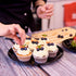 Caperci 500 Count Mini Cupcake Liners, White Muffin Liners, Greaseproof Small Cupcake Wrappers for Baking