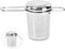 Tea Infuser, Stainless Steel Tea Steeper with Fine Mesh Filters, Large Capacity Strainer for Loose Leaf Tea