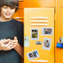 Fuji Mini Instax Photo Pockets for Wallet Size Photos, 10 Pack, Magnetic
