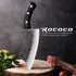ROCOCO 6.3" Cleaver Butcher Knife, Full Tang with Sheath, Ideal for Home Outdoor BBQ Camping, Great Gift Idea