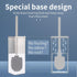 Stainless Steel Toilet Bowl Brush and Holder for Bathroom Storage, Deep Cleaning Covered Brush Cleaner