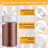 40 Pack 3.5 oz Mimorou Plastic Spice Jar with Shaker Lids Seasoning Containers Plastic Spice Container with Lids