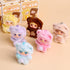 Yooki Cute Plush Pendant Blind Box,Random Vinyl Dolls Surprise Birthday Gifts,Single Mystery Box-Take A Bite of Bear