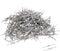 500PCS Metal Bright Silver Chandelier Crystal Clips, 1.57inch Total Length Butterfly Chandelier