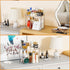 Yieach Counter 2 Counter Clear Acrylic Bathroom Organizers and Storage Tray, Tier Makeup,Perfume,Skincare Organizer