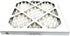 Proairtek AF12121M08SWH Model 12x12x1 Air Filter, MERV 8 for Clean Air, Captures Microscopic Particles