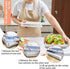 TeamFar Square Cake Pan with Lid, 8 Inch Stainless Steel Baking Pan for Meal Prep, Storage, Transporting Food