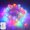 echosari LED String Lights, 13.2ft, 40 LED Lotus Flower Fairy Lights