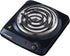 Courant Electric Burner - Single Buffet Countertop Hotplate, 1000W Portable Cooktop, Black