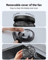 GEHEN 3-Speed Clip-On Fan with Strong Airflow, USB-Powered, Ultra-Quiet Operation for Bedroom, Office & Stroller Use