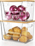 Delamu 2 Set Pantry Organizers and Storage, Trash Bag Holder Under Sink