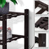 3 Closet,Hallway,Entryway,Small 27"x12"x21" Haddockway Large Tier Bamboo Shoe Rack Storage Organizer, Multifunctional