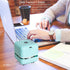 White Elephant Gifts, Mini Desk Vacuum Cleaner, Rechargeable Desktop Vacuum Sweeper with USB Brush as Present to Suck
