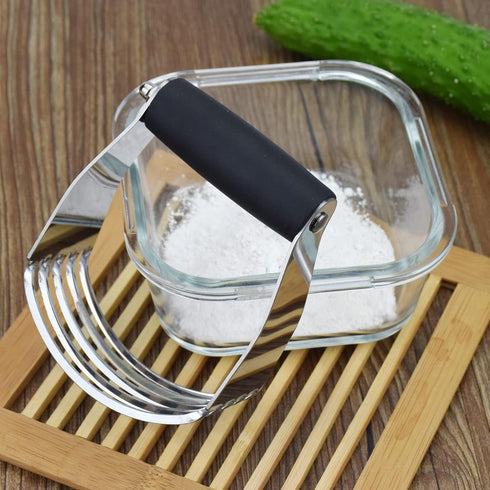 Theophorus Dough Blender Heavy Duty Pastry Cutter Stainless Steel Butter Cutter Professional Baking Tool For Mixing