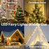200 600 FT Warm White Fairy Lights Plug in Copper Wire String Lights with Remote, Timer, LEDs, Ideal for Bedroom