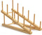 HBlife Bamboo Wooden Dish Drying Rack, 1 PCS Plate/Dish/Book/File/Bowl/Cup/Cutting Board/Pot Lid Organizer