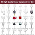 50 Set Bullozers Equipment Keys Master Ignition Keys for Kubota JCB Cat Yanmar Honda Ditch Witch Backhoes Excavators