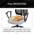 DIVA EN CAMINO DEC Stretchable Desk Chair Seat Cushion Covers - Universal Spandex Slipcover for Office Chair, Removable