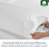 Heirloom 800 Thread Count 100% Cotton Sateen Pillowcases, 2 Pack, White, Fits Standard & Queen Size Pillows (Bright