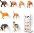 8Pcs Dog Butt Magnets, Funny Refrigerator Magnets for Home, Perfect for Adults or Kids (Dog Butts)