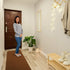House, Home and More Skid-Resistant Carpet Runner - Toffee Brown, 4 Feet x 27 Inches