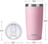 SUNWILL Travel Coffee Tumbler, 20 oz Insulated Mug with Lid, Stainless Steel Cup for Hot and Cold Drinks, Powder Coated