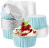 EUSOAR Aluminum Pans with Lids, 30pcs 5oz Disposable Foil Muffin Liners for Cupcake Baking and Mini Pies