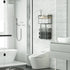Bathroom Towel Racks, Metal Towel Holder with Storage Basket, Wall Rack for Rolled Towels, Small Bathroom Shelves.