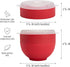 Goodful Silicone Popcorn Popper, Collapsible Hot Air Microwavable Popcorn Maker Bowl Made without BPA (Red)
