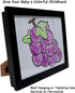 Kids Art Frame, Black, Changeable Display 8.5"×11" or 7"×9" with Magnetic Door for Children Artwork