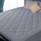 Twin XL Size Mattress Pad Cotton Top Cover for College Dorm, Quilted Fitted Protector with Deep Pocket
